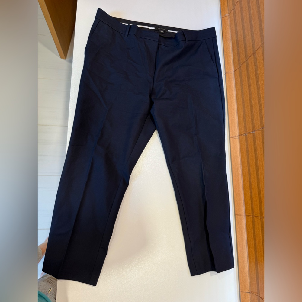 ANN TAYLOR ‘The Ankle Pant’ in Cotton Twill